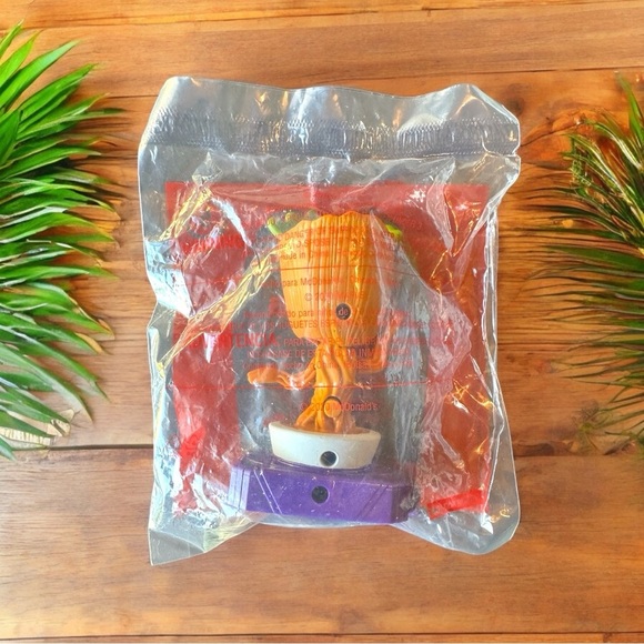 NEW 2020 McDonald’s Marvel Studios Heroes Happy Meal Toy – Potted Groot (#5) - Picture 3 of 5